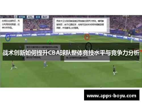战术创新如何提升CBA球队整体竞技水平与竞争力分析