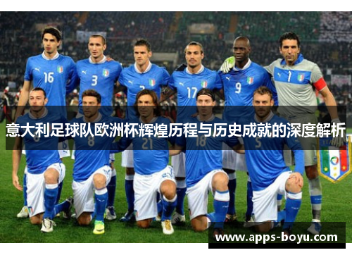 意大利足球队欧洲杯辉煌历程与历史成就的深度解析